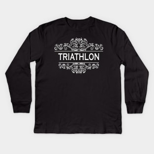 The Sport Triathlon Kids Long Sleeve T-Shirt